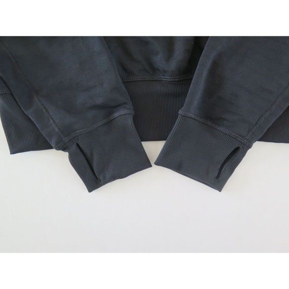 Nike DD6496 Women's Sz XL Black Therma-Fit Crewneck Reversible Running Top $90+ - Picture 7 of 9